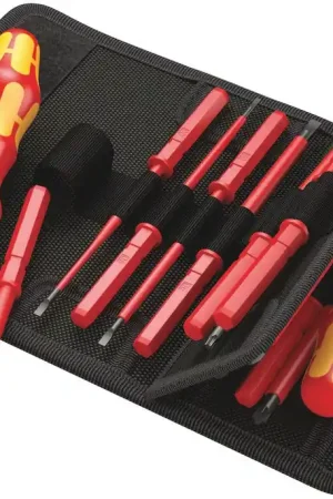 WERA Jeu de tournevis KK VDE 17 Universel 1 17 pièces ( 4000828006 ) Remise