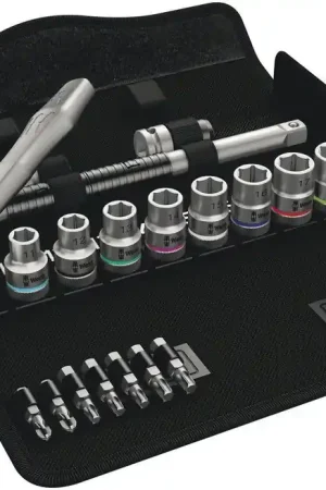 WERA Jeu de clés à douille Zyklop Metal 28 pièces 1/2 po. ( 4000821764 ) Dernier Modèle