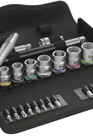 Livraison Express WERA Jeu de clés à douille Zyklop Metal 8100 SB 8 29 pièces 3/8 po. ( 4000821752 )
