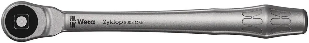 WERA Cliquet réversible Cyclope Metal push 1/2 po. 38 dents ( 4000821547 ) Dernière Chance