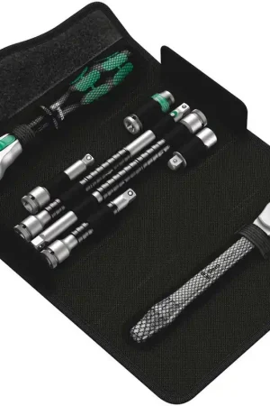 Must-Have WERA Jeu de cliquets KK Zyklop MS1 8 pièces ( 4000820309 )