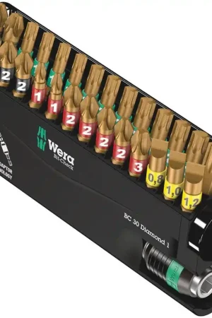 WERA Assortiment d'embouts Bit-Check Diamond 1 30 pièces ( 4000829904 ) Commander Vite