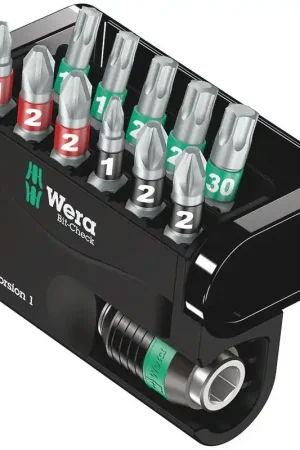 Bon Marché WERA Assortiment d'embouts Bit-Check 12 BiTorsion 1 12 pièces ( 4000829019 )