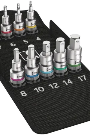 WERA Jeu de clés à douille 8740 C HF 1 9 pièces ( 4000821147 ) Meilleur Choix