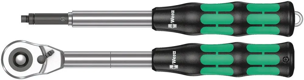 WERA Cliquet réversible à levier 8006 Zyklop Hybrid Set 1/2 po. 72 dents ( 4000821144 ) Prix Cassé