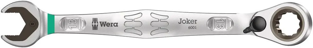 WERA Clé mixte à cliquet Joker ouverture de clé 13 mm longueur 179 mm ( 4000821824 ) Affaire À Saisir