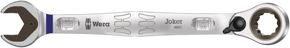 WERA Clé mixte à cliquet Joker ouverture de clé 16 mm longueur 213 mm ( 4000821827 ) Bon Marché