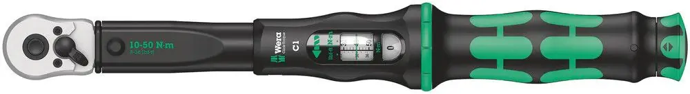 Clé dynamométrique WERA Click-Torque C 1 1/2 ″ 10 - 50 Nm ( 4000821914 ) Nouveauté