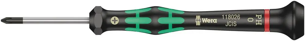 Promotion WERA Tournevis précision pour l'électronique 2050 PH 0 longueur des lames 40 mm ( 8000376330 )