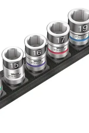 Certifié WERA Jeu de clés à douille Belt C 1 Zyklop 7 pièces ( 4000821198 )