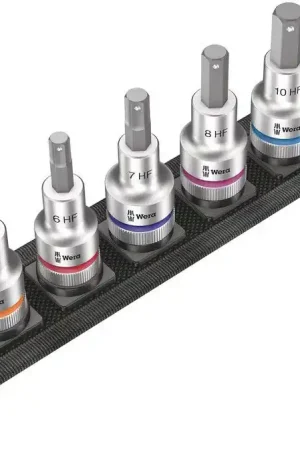 Retour Gratuit WERA Jeu de clés à douille Belt C 2 Zyklop 6 pièces ( 4000821199 )