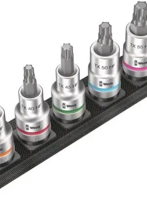 Meilleur Choix WERA Jeu de clés à douille Belt C 3 TORX® HF Zyklop 6 pièces ( 4000821204 )