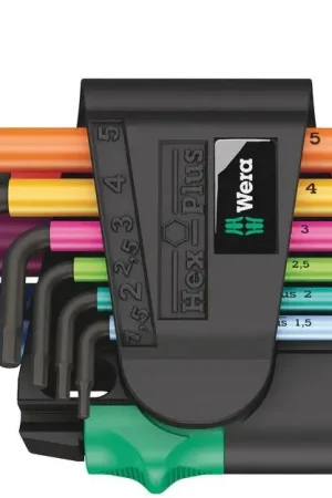 WERA Jeu de clés mâles coudées 950/9 support en plastique 9 pièces ( 4000825555 ) Achat Immédiat