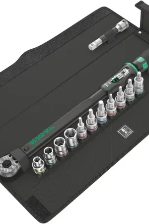 WERA Jeu de clés dynamométriques Click-Torque C 3 Set 1 13 pièces 40 - 200 Nm 1/2 po. ( 8000544741 ) Commande En Gros