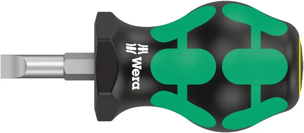 Prix Cassé WERA Tournevis 335 Stubby largeur de lame 6,5 mm ( 4000827017 )
