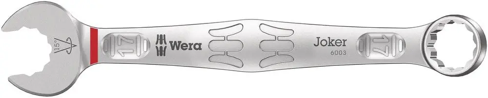 WERA Clé mixte 6003 Joker SW 17 mm longueur 190 mm ( 4000822308 ) Offre Limitée