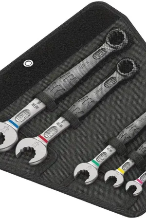 WERA Jeu de clés mixtes 6003 Joker 5 pièces ouverture de clé 8 à 19 mm ( 4000822311 ) Petit Prix