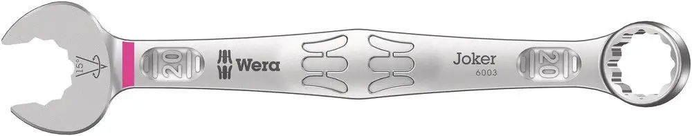 Paiement Sécurisé WERA Clé mixte 6003 Joker SW 20 mm Longueur 230 mm ( 4000822327 )