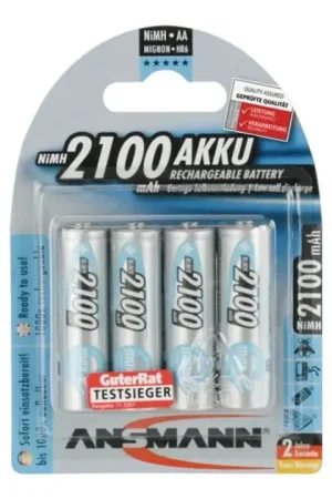 Solde ANSMANN Batterie d´accumulateur maxE 1,2 V 2100 mAh ( 4000876118 )