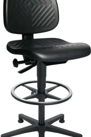 Prix Bas TOPSTAR Chaise d’atelier pivotante TEC 40 Counter patins de sol + anneau de pied ( 9000454327 )