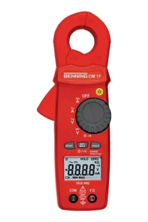 Produit De Marque BENNING Multimètre à pince ampèremétrique CM 11 0,1 mA-20 A AC, 0,1 mA-10 A DC ( 4000828923 )