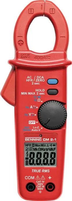 BENNING Multimètre à pince ampèremétrique CM 2-1 0,01 - 400 A ( 4000828956 ) Nouvel Arrivage