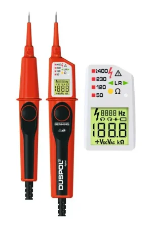 BENNING Testeur de tension/continuité DUSPOL® digital 1-1000 V AC/1-1200 V DC ( 4000828830 ) Top Vente