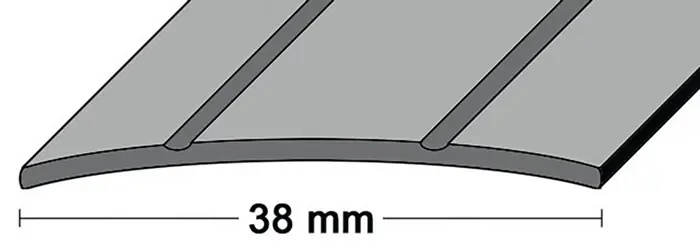 PG Rail de transition LM largeur 38 mm longueur 90 cm aluminium couleur argent ( 3000259509 ) Bon Marché
