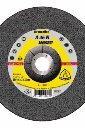 KLINGSPOR Meule à ébarber A 46 N Supra D115xép.6 mm ( 4000841094 ) Authentique