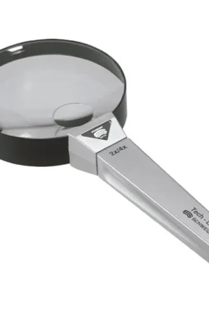 SCHWEIZER Loupe à main Tech-Line agrandissement 2x/4x ( 4000851740 ) Authentique
