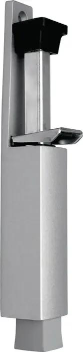 Marque Arrêt de porte DENI 3837 0060 22 zinc moulé sous pression laqué argent ( 3000251205 )