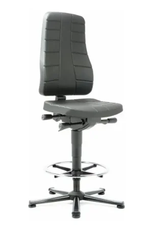 Acheter Direct BIMOS Chaise d’atelier pivotante All-In-One Highline patins + anneau de pied ( 9000454256 )