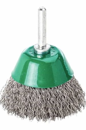 LESSMANN Brosse boisseau D. 50 mm tige 6 mm épaisseur fil 0,3 mm ( 4000840766 ) Commande En Gros
