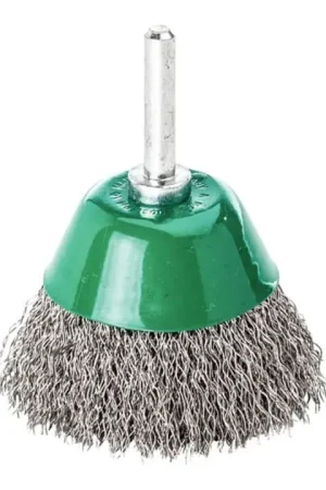 LESSMANN Brosse boisseau D. 50 mm tige 6 mm épaisseur fil 0,2 mm ( 4000840767 ) Achetez Aujourd'hui