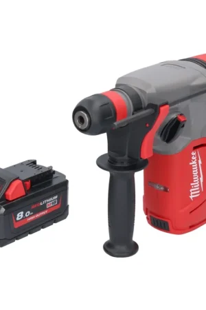 Marteau combiné à batterie Milwaukee M18 CHX-801 18 V 2,5 J SDS plus brushless + 1x batterie 8,0 Ah - sans chargeur Marque