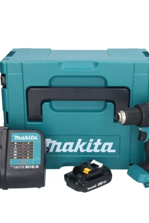Jusqu'à Épuisement Des Stocks Makita DDF 484 SY1J Perceuse-visseuse sans fil 18 V 54 Nm + 1x batterie 1,5 Ah + chargeur + Makpac