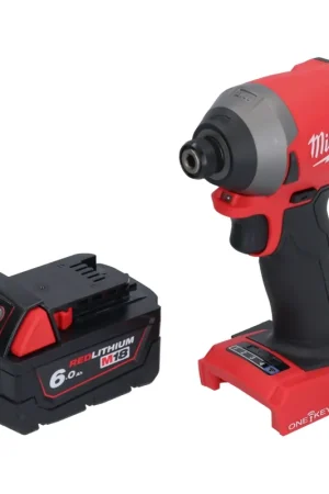 Clé à chocs sans fil Milwaukee M18 ONEID2-601 18 V 226 Nm 1/4" brushless + 1x batterie 6,0 Ah - sans chargeur Bon Plan