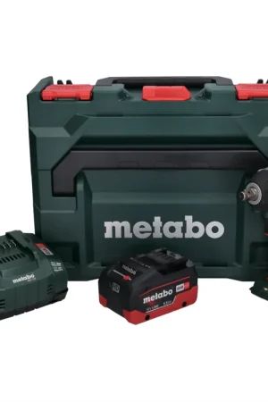 Metabo SSW 18 LT 300 BL Visseuse à choc sans fil 18 V 300 Nm Brushless + 1x batterie 5,5 Ah + chargeur + metaBOX Dernière Chance