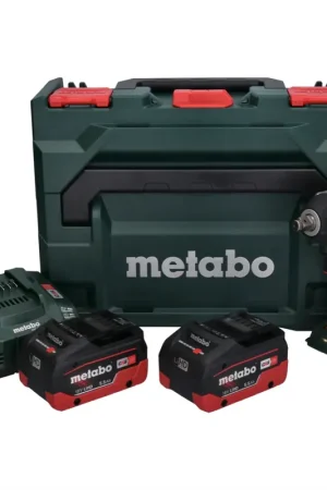 Marque Metabo SSW 18 LT 300 BL Visseuse à choc sans fil 18 V 300 Nm Brushless + 2x batterie 5,5 Ah + chargeur + metaBOX