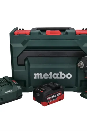 Metabo SSW 18 LT 300 BL Visseuse à choc sans fil 18 V 300 Nm Brushless + 1x batterie 8,0 Ah + chargeur + metaBOX Offre Du Jour
