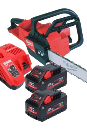Tronçonneuse à batterie Milwaukee M18 FCHS35-802 18 V 35 cm 12,4 m/s + 2x batteries 8,0 Ah + chargeur Seulement Aujourd'hui