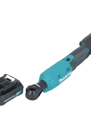 Makita WR 100 DA1 Visseuse à cliquet sans fil 12 V 47,5 Nm 1/4'' 3/8'' + 1x batterie 2,0 Ah - sans chargeur Super Prix