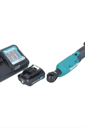 Visseuse à cliquet sans fil Makita WR 100 DWA1 12 V 47,5 Nm 1/4" 3/8" + 1 batterie 2,0 Ah + chargeur Dernière Chance