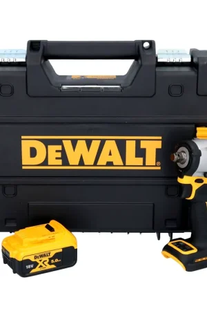 Prix Choc DeWalt DCF 921 NT Clé à choc sans fil 18 V 400 Nm 1/2" Brushless + 1x batterie 5,0 Ah + TSTAK - sans chargeur
