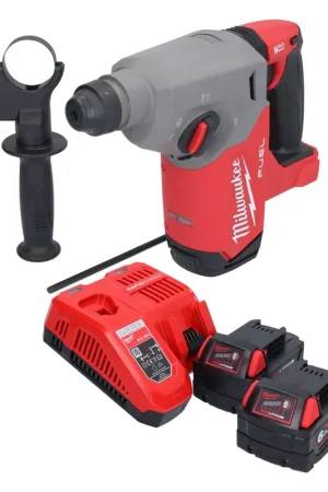 Acheter Direct Marteau perforateur à batterie Milwaukee M18 FH-602 18 V 2,5 J SDS plus brushless + 2x batterie 6,0 Ah + chargeur
