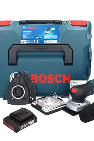 Bosch GSS 18V-13 Ponceuse vibrante sans fil 18 V + 1x batterie 2,0 Ah + L-BOXX - sans chargeur Prix Réduit