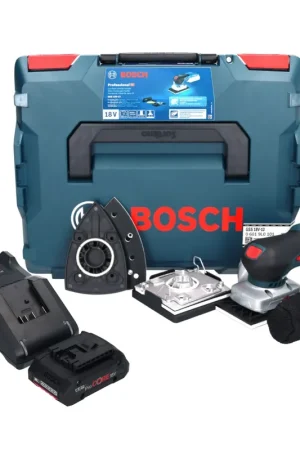 Bosch GSS 18V-13 Ponceuse vibrante sans fil 18 V + 1x batterie ProCORE 4,0 Ah + chargeur + L-BOXX Jusqu'à Épuisement Des Stocks
