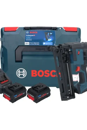 Bosch GNH 18V-64 M Professional Cloueur sans fil 18 V 64 mm + 2x batterie ProCORE 8,0 Ah + chargeur + L-BOXX Top Vente