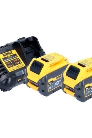 Vente Directe Kit de démarrage sans fil 18 V DeWalt 2x DCB 546 batterie 6,0 Ah + DCB 116 XR chargeur rapide