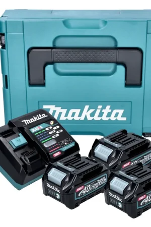 Populaire Makita Power Source Kit 3x BL 4025 batterie 40 V max. 2,5 Ah XGT + DC 40 RA chargeur + Makpac